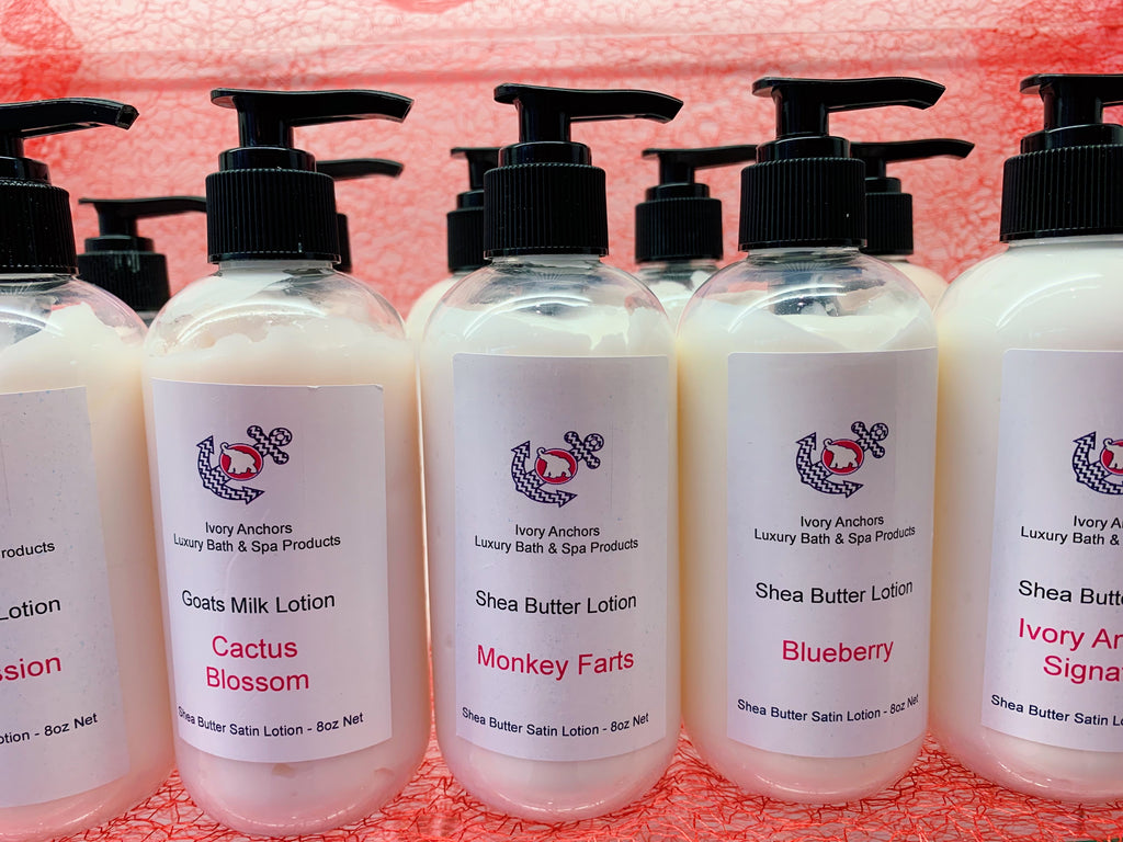 Shea Butter Lotion - Ivory Anchors