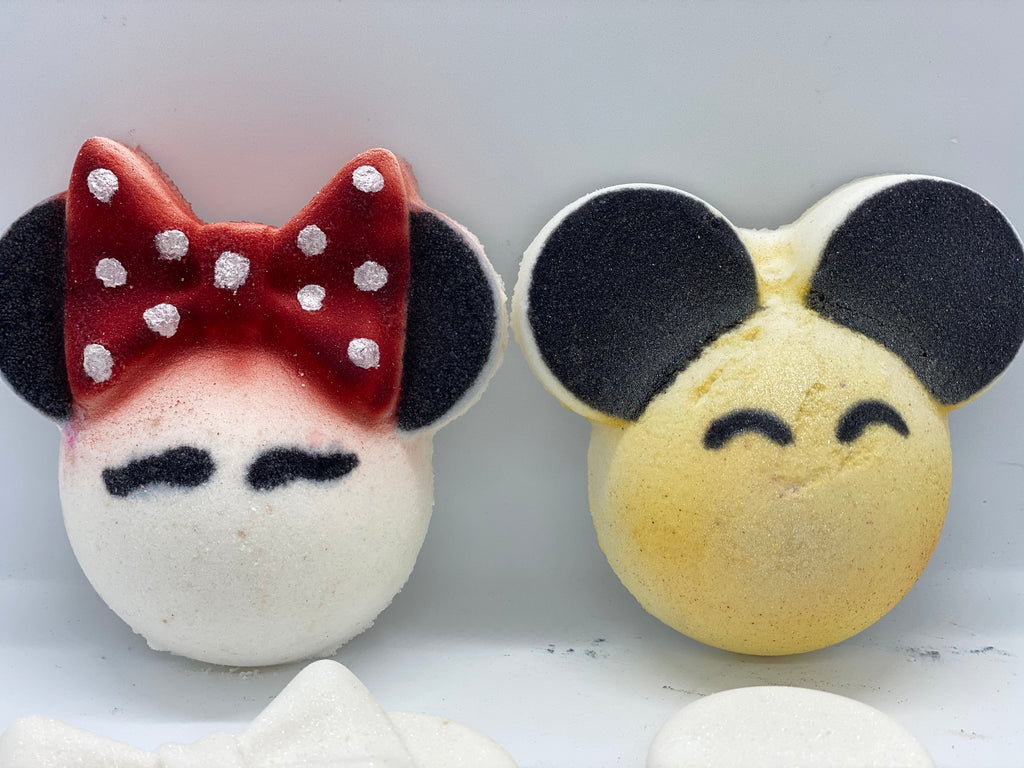Minnie/Mickey Face - Ivory Anchors