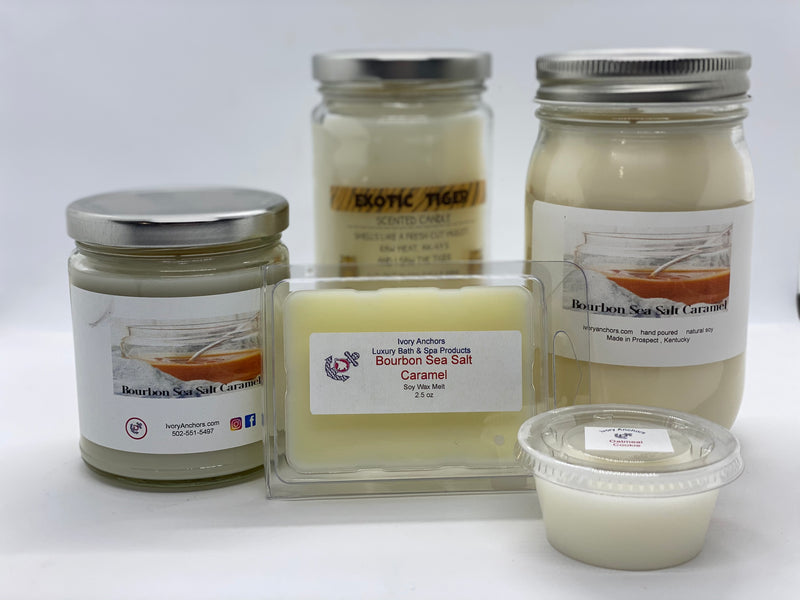 Soy Candles- Fall Scents - Ivory Anchors